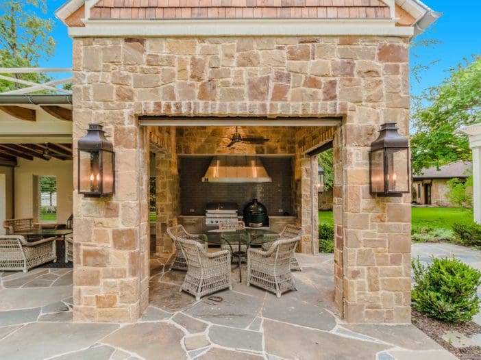 back patio landscaping and outdoor living